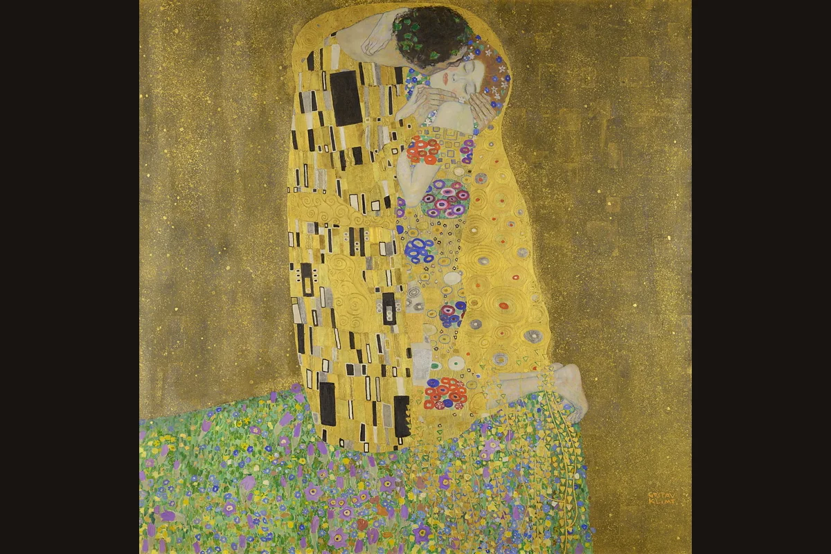 《키스》, 1907~1908, 오스트리아 벨베데레 소장
