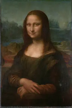 모나리자 작품 이미지