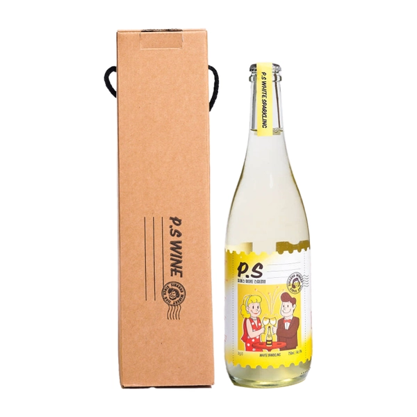 시나브로 P.S 화이트 스파클링 5도 750ml 제품 이미지
