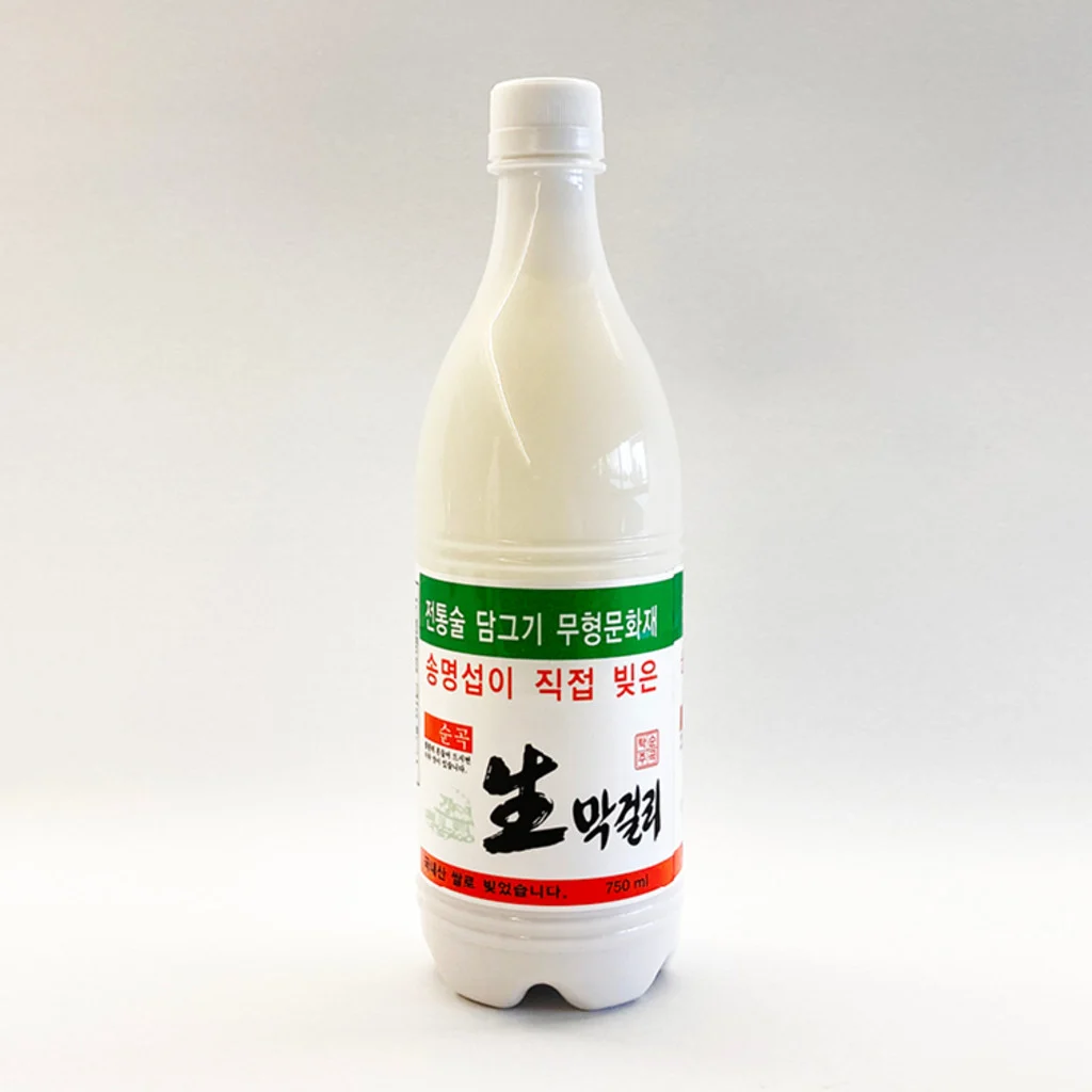송명섭 생막걸리