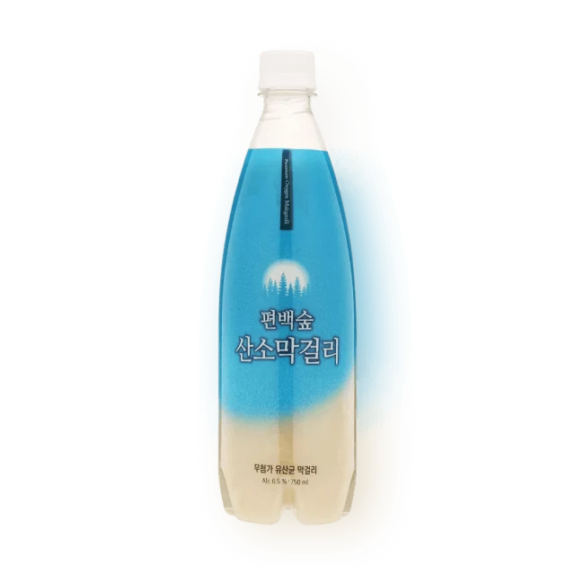 편백숲 산소막걸리 6.5도 750ml 제품 이미지