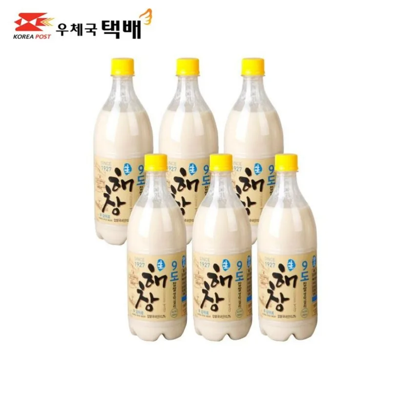 해창막걸리 9도 900ml × 6병