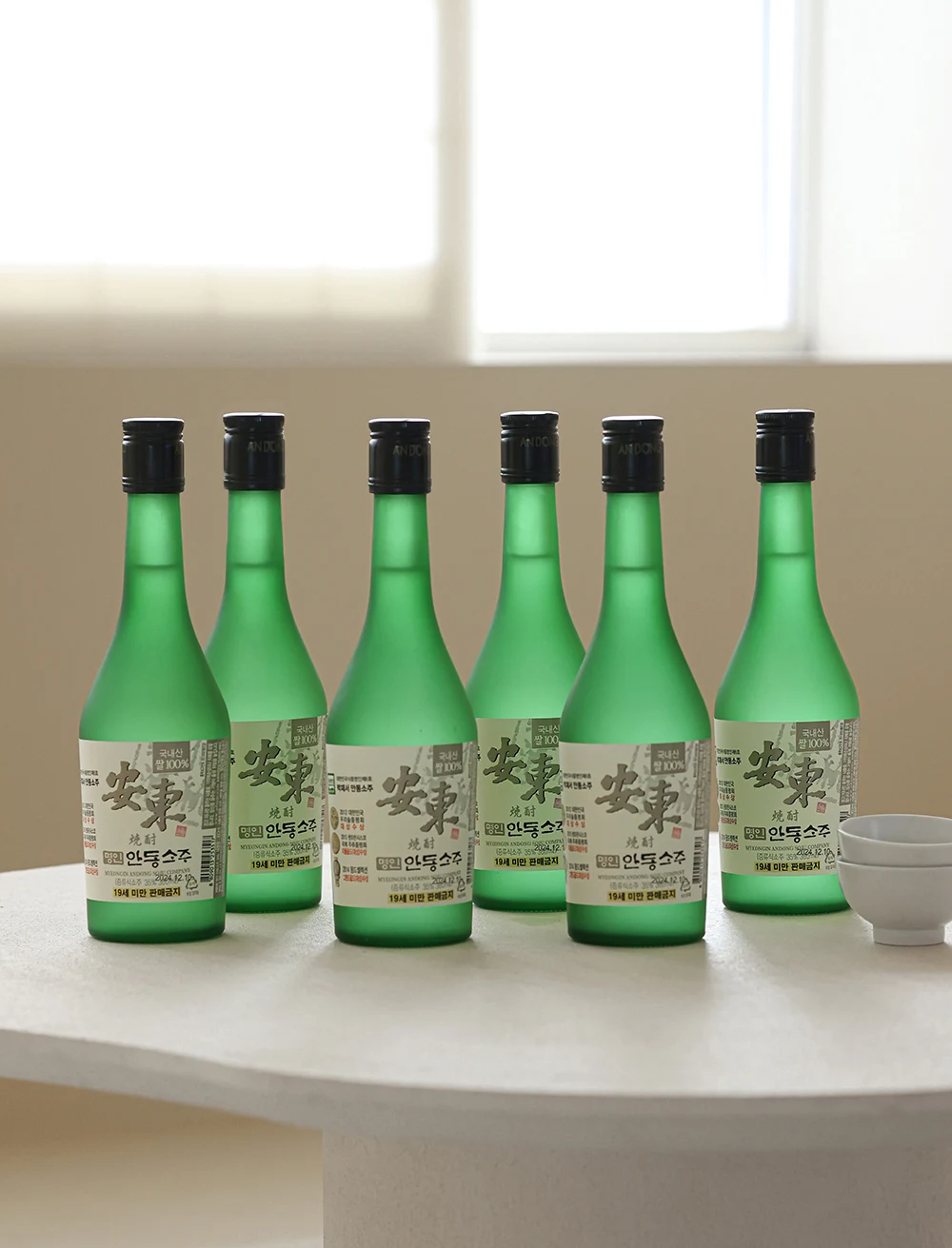 명인안동소주 35도 360ml x 6병 제품 이미지