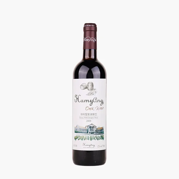 하미앙 08년산 오크와인 12도 750ml 제품 이미지